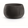 Doniczka BETON BOWL - czarny beton